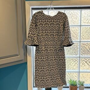 Black and white dress